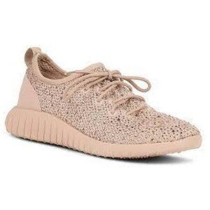 Aldo Swayze Studded Sneaker in Nude F282